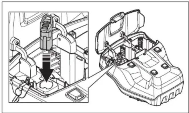 HUSQVARNA LB 553iV - Zapnutie výrobku - 1