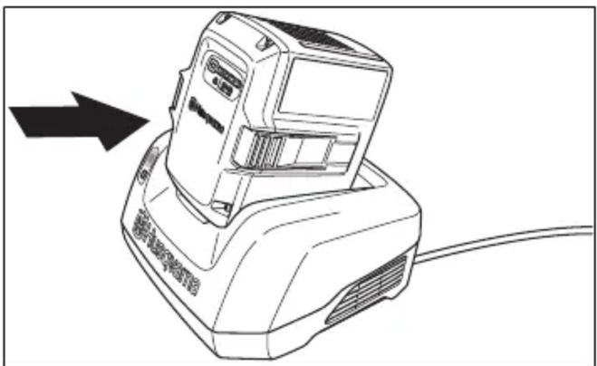 HUSQVARNA LB 553iV - Slik setter du produktet i arbeidsstilling (LC 551iV) - 3