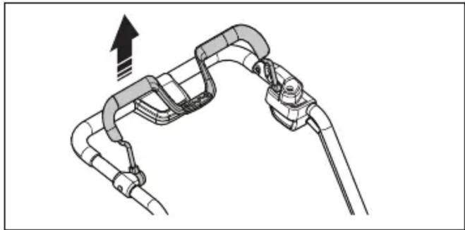 HUSQVARNA LB 553iV - Спиране на продукта - 1