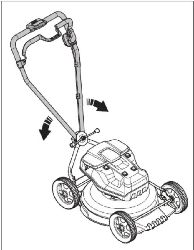 HUSQVARNA LB 553iV - Montaż uchwytu (LB 548i, LB 553iV) - 3