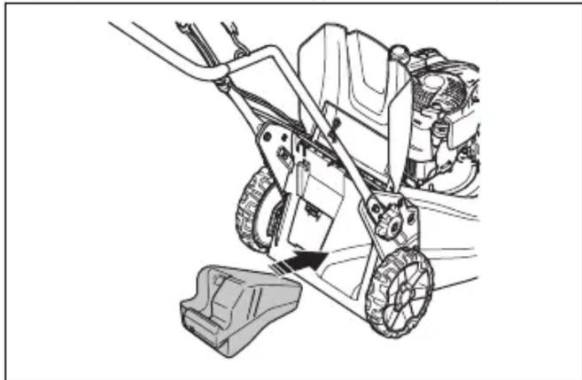 HUSQVARNA LB 553iV - Mulčiavimo priedo montavimas (LC 551iV priedas) - 1