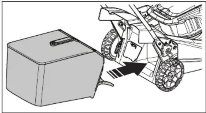 HUSQVARNA LB 553iV - Para montar el recogedor de césped (LC 551iV) - 3