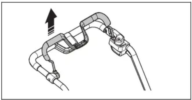 HUSQVARNA LB 553iV - Ручка зупинення двигуна - 1