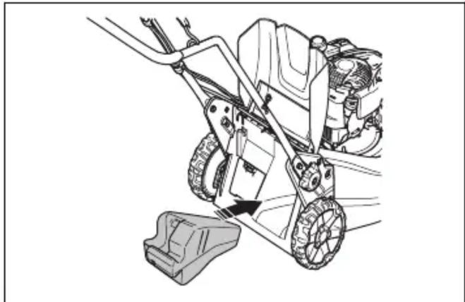 HUSQVARNA LB 553iV - Montaż wkładki mulczującej (LC 551iV akcesorium) - 1