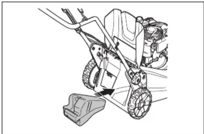 HUSQVARNA LB 553iV - A mulcsozó dugó összeszerelése (LC 551iV tartozék) - 1