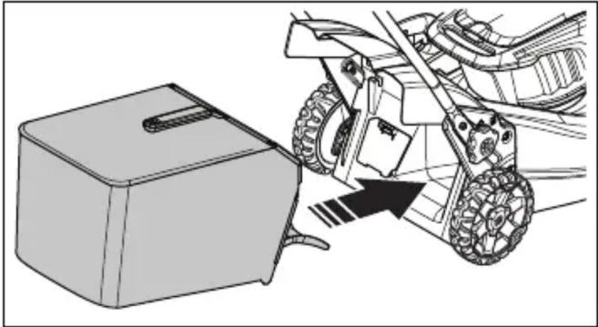 HUSQVARNA LB 553iV - Монтаж травозбірника (LC 551iV) - 3