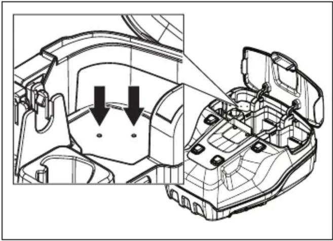 HUSQVARNA LB 553iV - De sensor monteren - 1