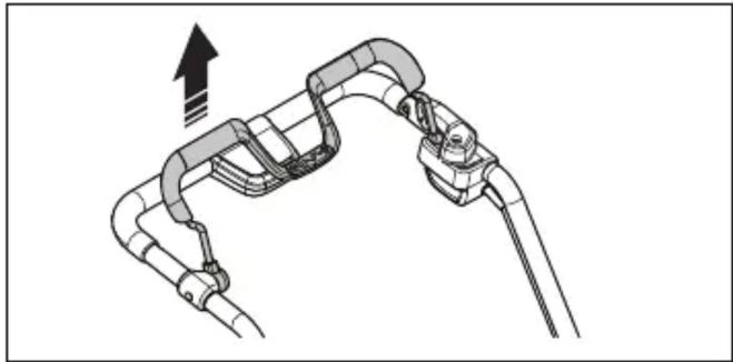 HUSQVARNA LB 553iV - To stop the product - 1