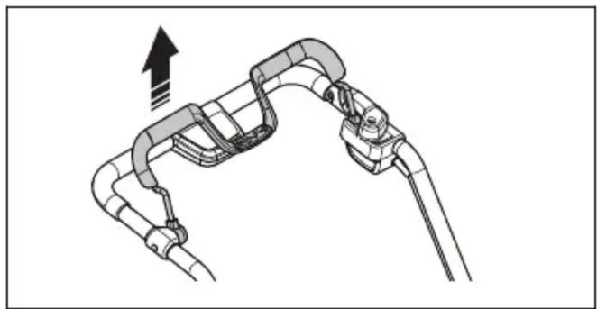 HUSQVARNA LB 553iV - Poignée de frein moteur - 1