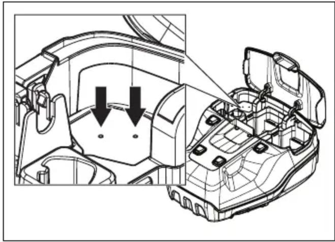 HUSQVARNA LB 553iV - Sådan monteres sensoren - 1