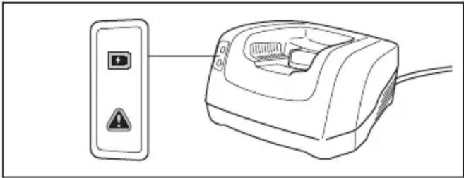 HUSQVARNA LB 553iV - Akumuliatoriaus ikrovimas - 1