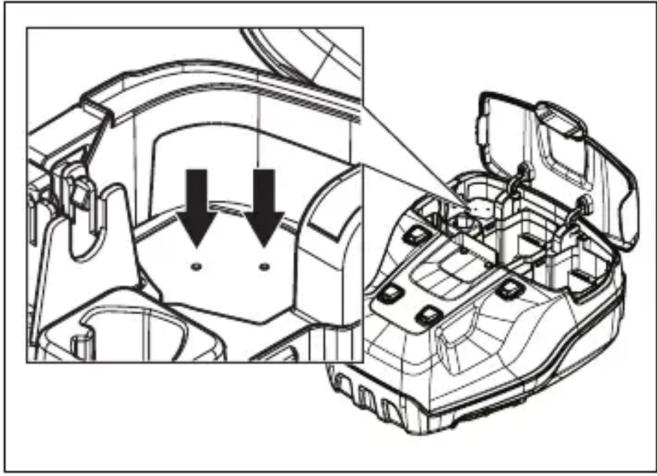 HUSQVARNA LB 553iV - 安装传感器 - 1