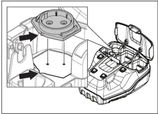 HUSQVARNA LB 553iV - Pentru a instala senzorul - 4