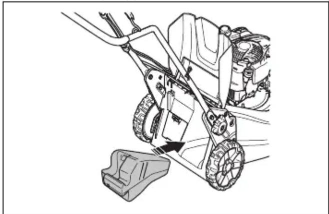 HUSQVARNA LB 553iV - Montera mulchingpluggen (tillbehör för LC 551iV) - 1