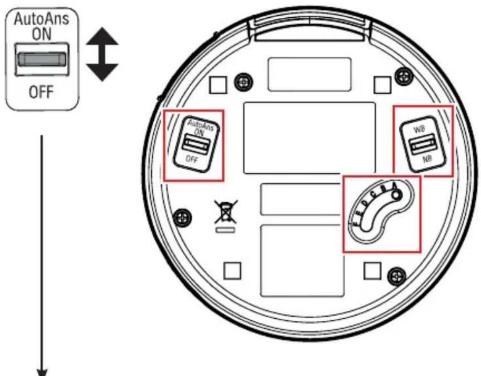 Snom A170 - E Audio settings · Audio-Einstellungen · Reglages audio · Impostazioni audio · Ajustes de audio - 1