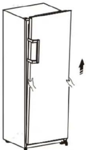 HISENSE FV298N4AWE - Reversing the door - 3