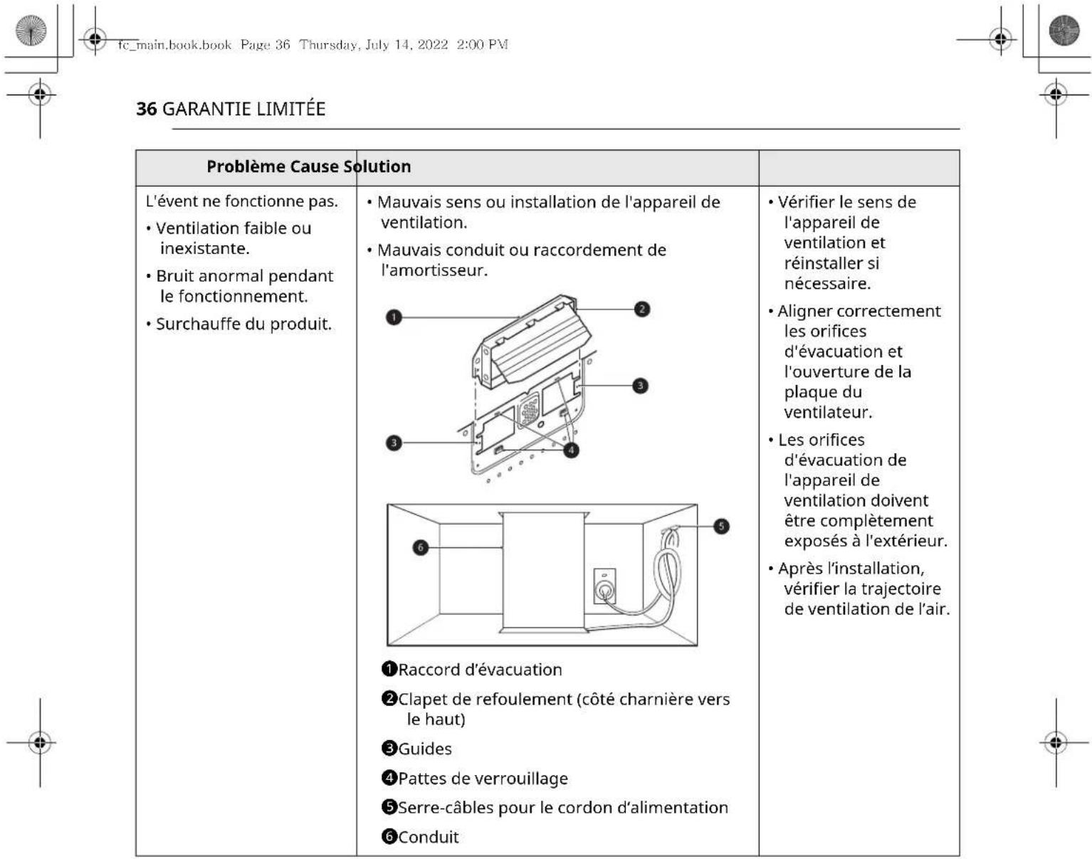 LG MVEM1825D - NON COUVERT PAR LA GARANTIE - 4