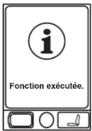 i Fonction exécutée.