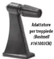 BUSHNELL Spectator Sport 4x30 - Adattatore per treppiede (esclusivamente per i modelli dotati di prisma porro da 35mm e 50mm , videere la tabella delle specifiche tecniche) - 1