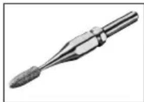 BEURER MP60+ Profiset - F - frez szafirowy okrągły - 1