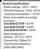 DELTA DORE Easy Bulb GU10CW - 14