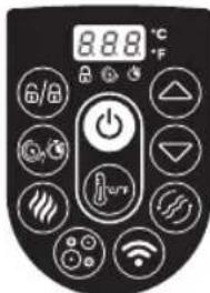 BESTWAY SaluSpa 60164 - PAINEL DE CONTROLO - 2