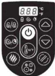 BESTWAY SaluSpa 60164 - CONTROL PANEL - 1