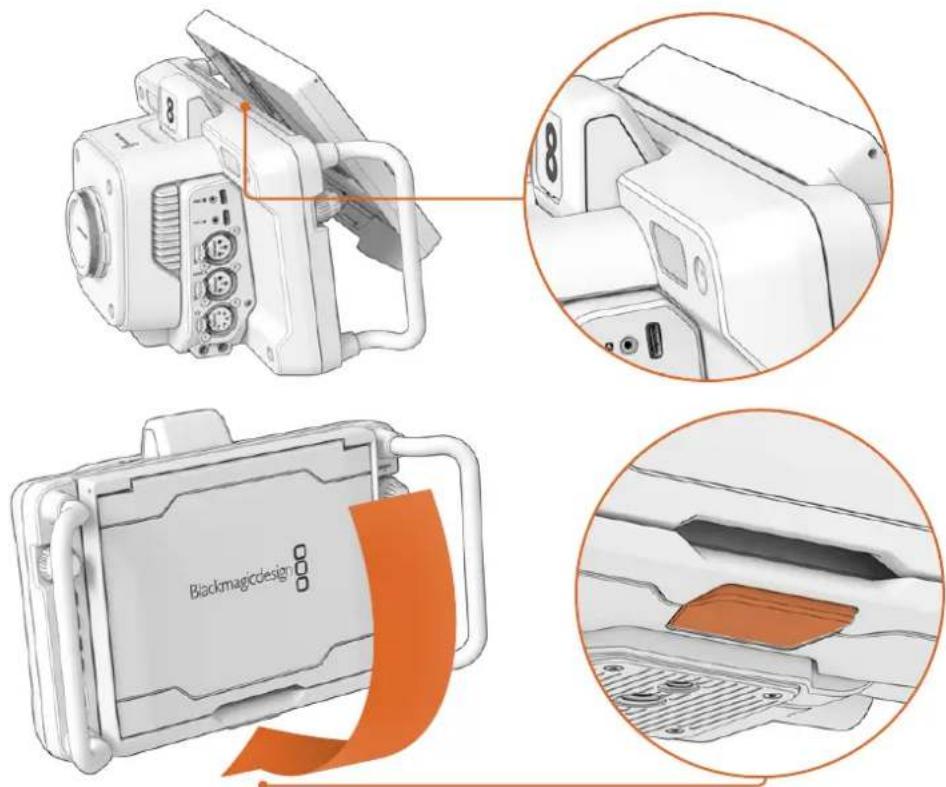 Blackmagic Design Studio Camera 4K Pro - Usar o Para-Sol - 1