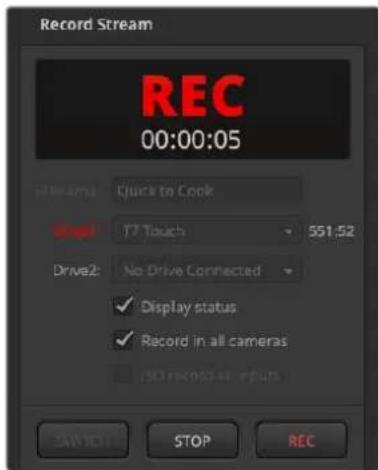Blackmagic Design Studio Camera 4K Pro - Triggering Record using ATEM Mini - 1