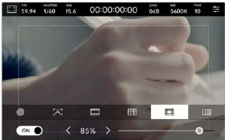 Blackmagic Design Studio Camera 4K Pro - Safe Area Guides - 1
