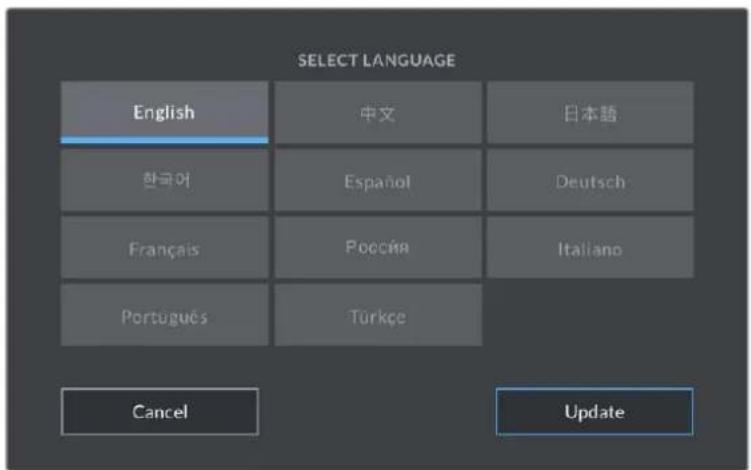 Blackmagic Design Studio Camera 4K Pro - Lingua - 1