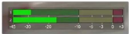 Blackmagic Design Studio Camera 4K Pro - Audio Meter - 1