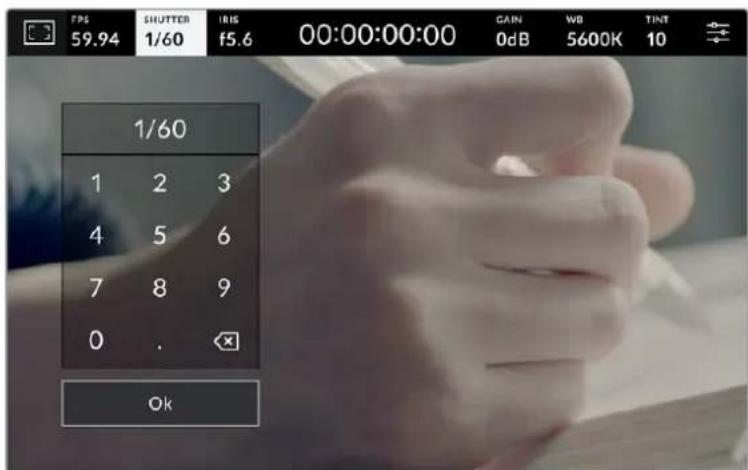 Blackmagic Design Studio Camera 4K Pro - Shutter - 3
