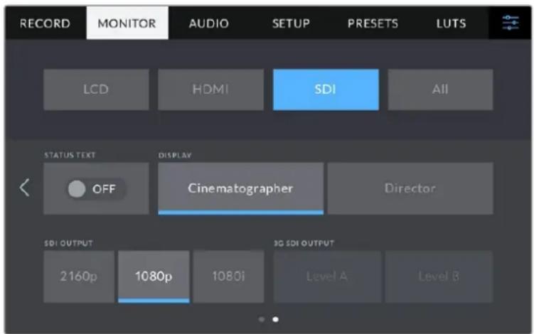 Blackmagic Design Studio Camera 4K Pro - SDIモ二夕一設定 2 - 1