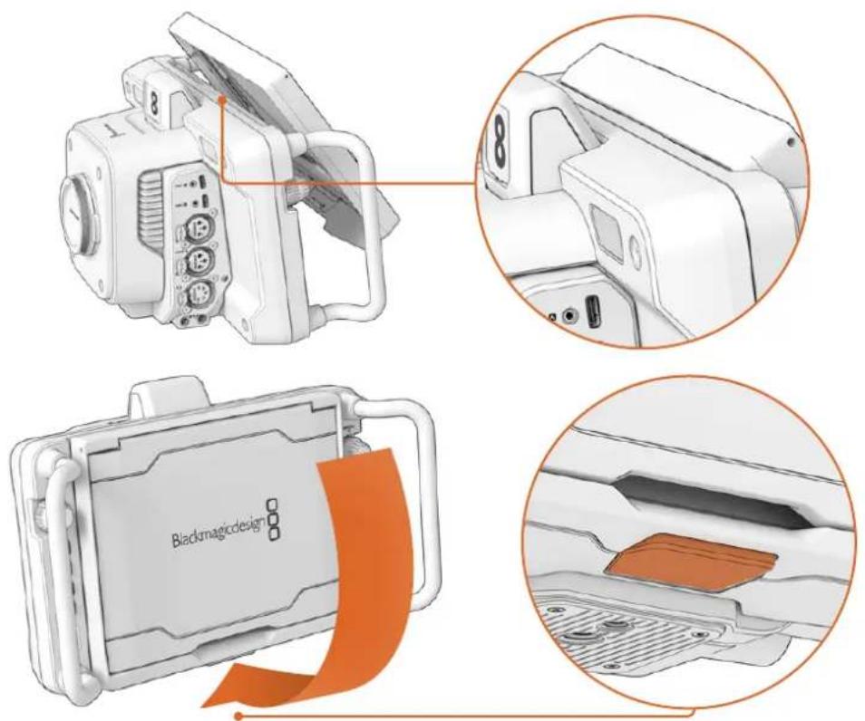 Blackmagic Design Studio Camera 4K Pro - Using the Sun Hood - 1