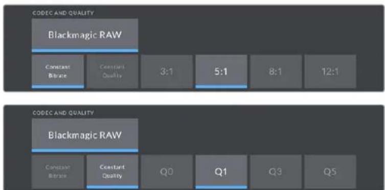Blackmagic Design Studio Camera 4K Pro - Codec e Qualidade - 1
