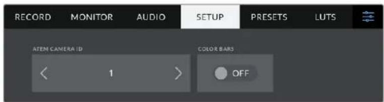 Blackmagic Design Studio Camera 4K Pro - YctaHObKa HOMepa KamepeB B ATEM - 1