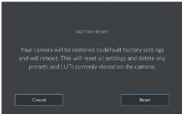 Blackmagic Design Studio Camera 4K Pro - Factory Reset - 1