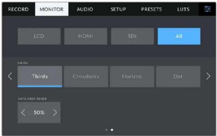 Blackmagic Design Studio Camera 4K Pro - すてのモニタ一設定 2 - 1