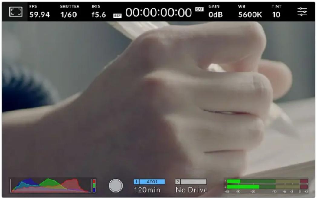Blackmagic Design Studio Camera 4K Pro - Touchscreen Controls - 1