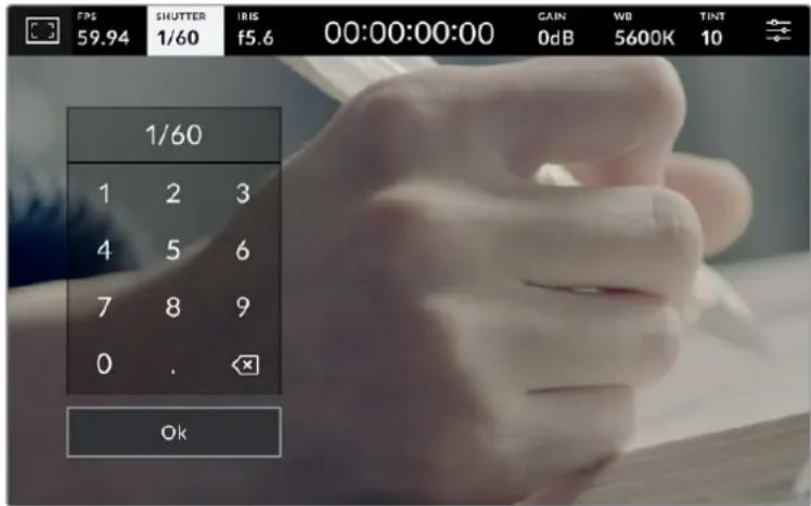 Blackmagic Design Studio Camera 4K Pro - Obturador - 3