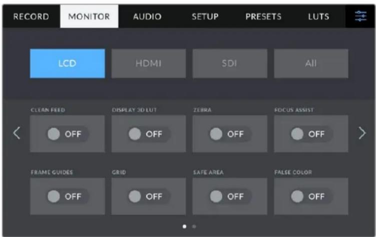 Blackmagic Design Studio Camera 4K Pro - 王二夕一設定 (MONITOR) - 1