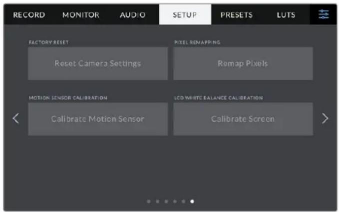 Blackmagic Design Studio Camera 4K Pro - Ajustar Configurações - Páginas 4 e 6 - 1