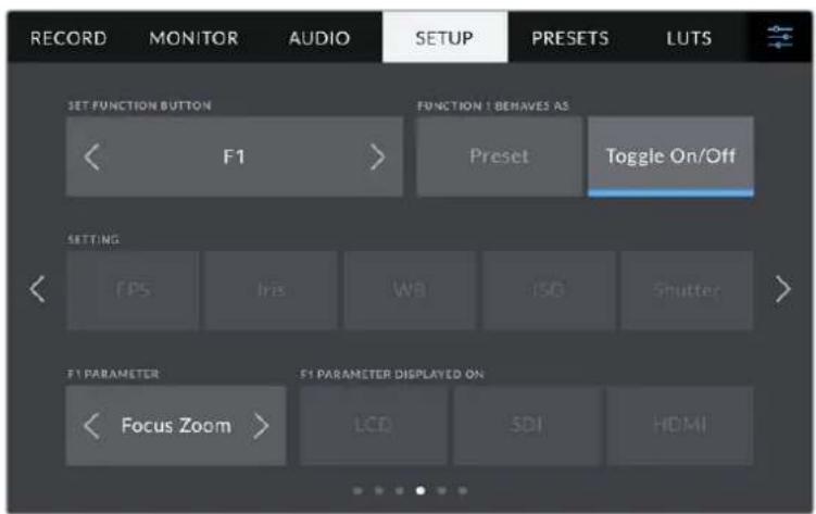 Blackmagic Design Studio Camera 4K Pro - Setup-Pagina4e2 - 1