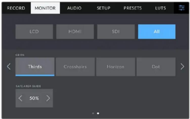 Blackmagic Design Studio Camera 4K Pro - Configurações de Monitoramento Tudo - Págnina 2 - 1