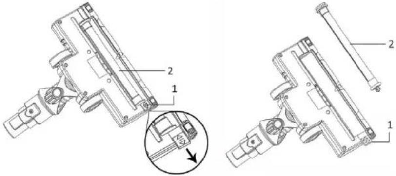 Emerio UVC121660.7 - Pulizia della spazzola a rullo - 1