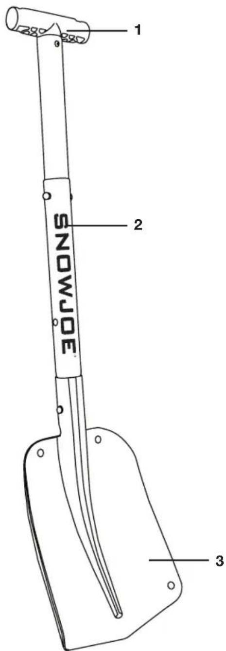 Auto Joe ATJ401MGLD - Conozca su pala quitanieve - 1