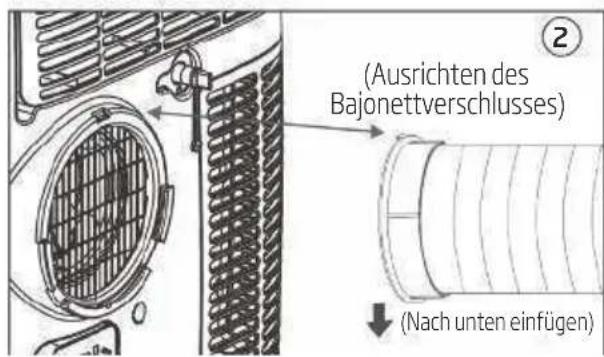 BEKO BP109AH - Einführung in die Montage von Abluftschläuchen - 2