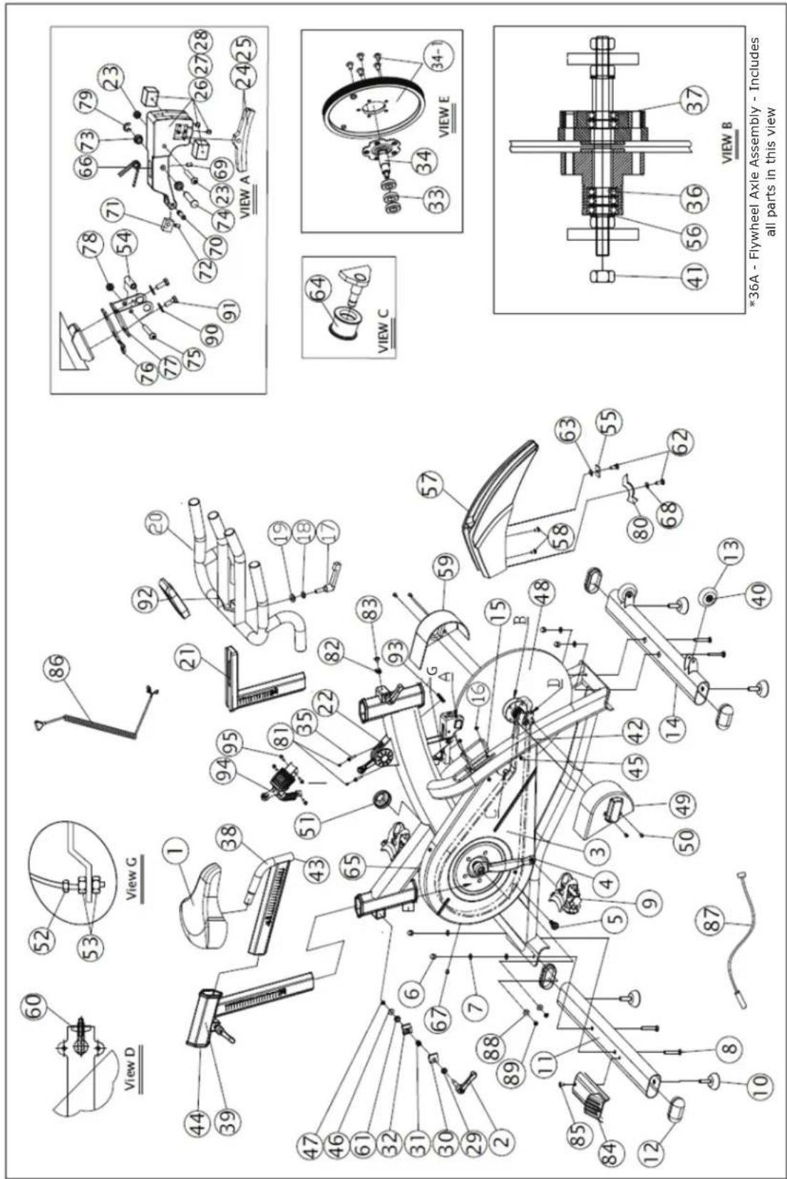 BH FITNESS LK700IC - DISPLAY FUNCTIONS - 1