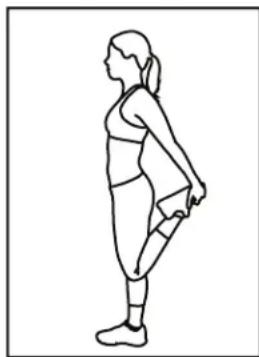 BH FITNESS LK700IC - Quadriceps Stretch - 4